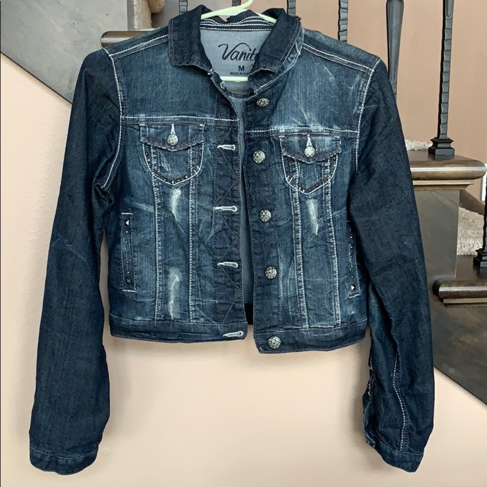 •VANITY• jean jacket - Picture 4 of 6